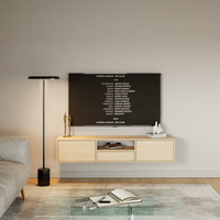 TV staliukas FRAMME, ąžuolo, 150 cm