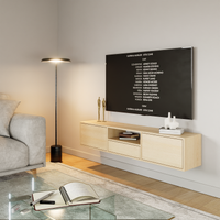 TV staliukas FRAMME, ąžuolo, 150 cm
