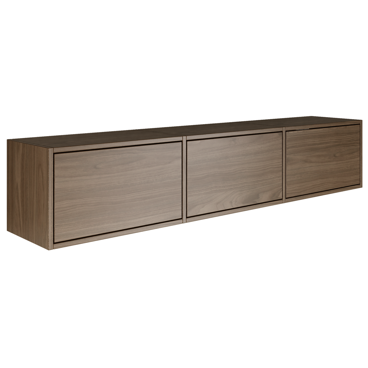 Pakabinama TV spintelė ZARI, riešutas, 150 cm