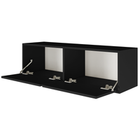 Pakabinama TV spintelė ZARI, juoda, 100 cm