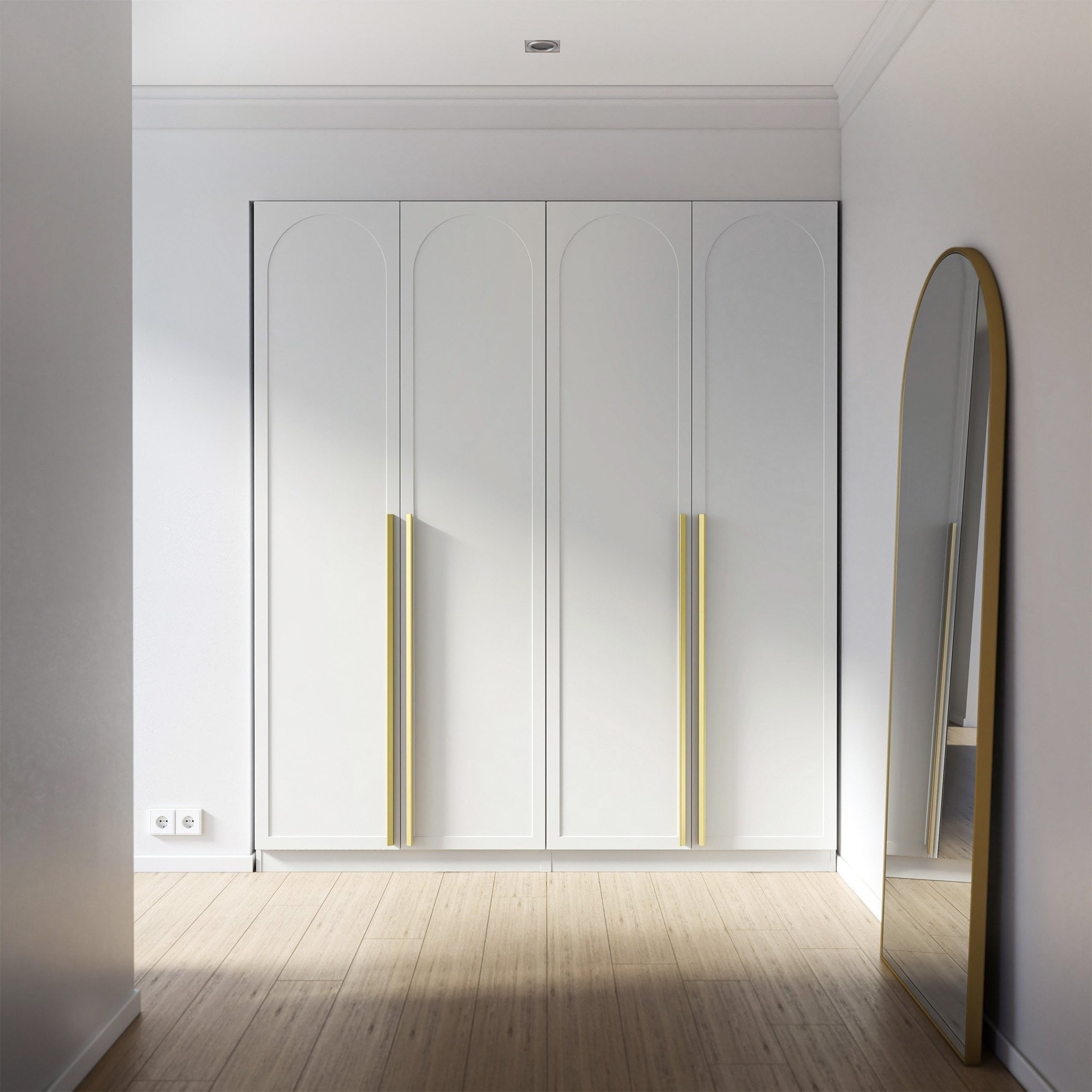 Wardrobe doors OCELLE, arch recess, left