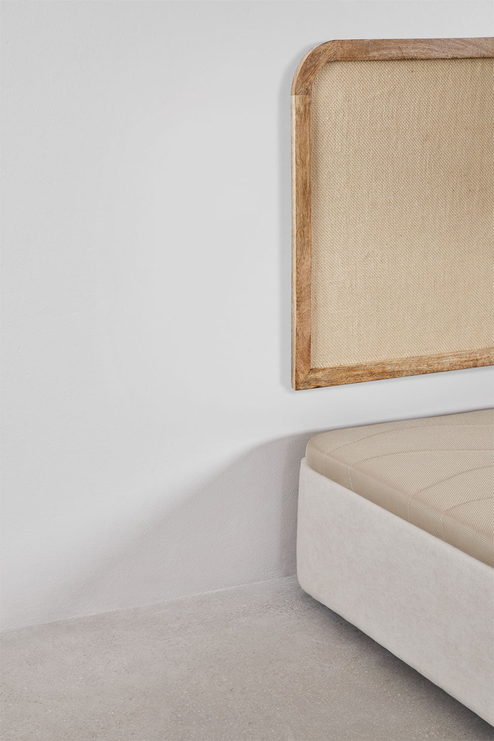 Galvgalis VALUUNO 160 cm, mango koks, MDF un džuta