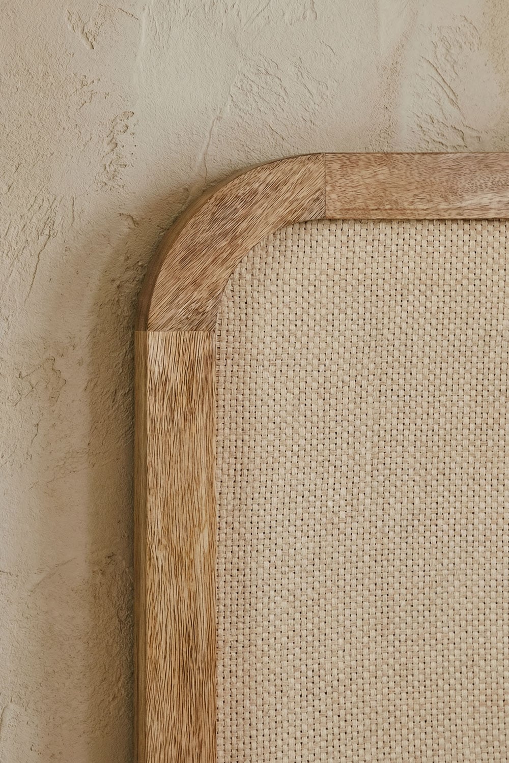 Galvgalis VALUUNO 160 cm, mango koks, MDF un džuta