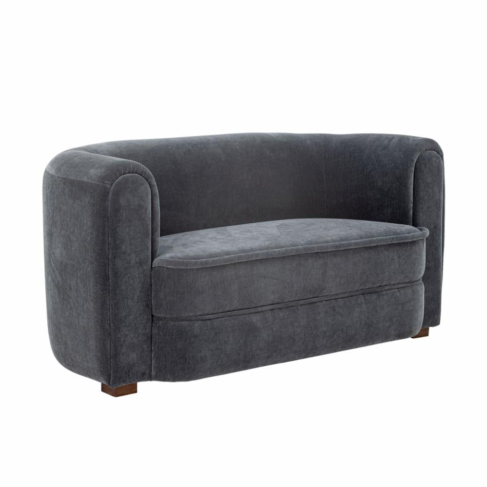 Sofa MALALA, blue polyester