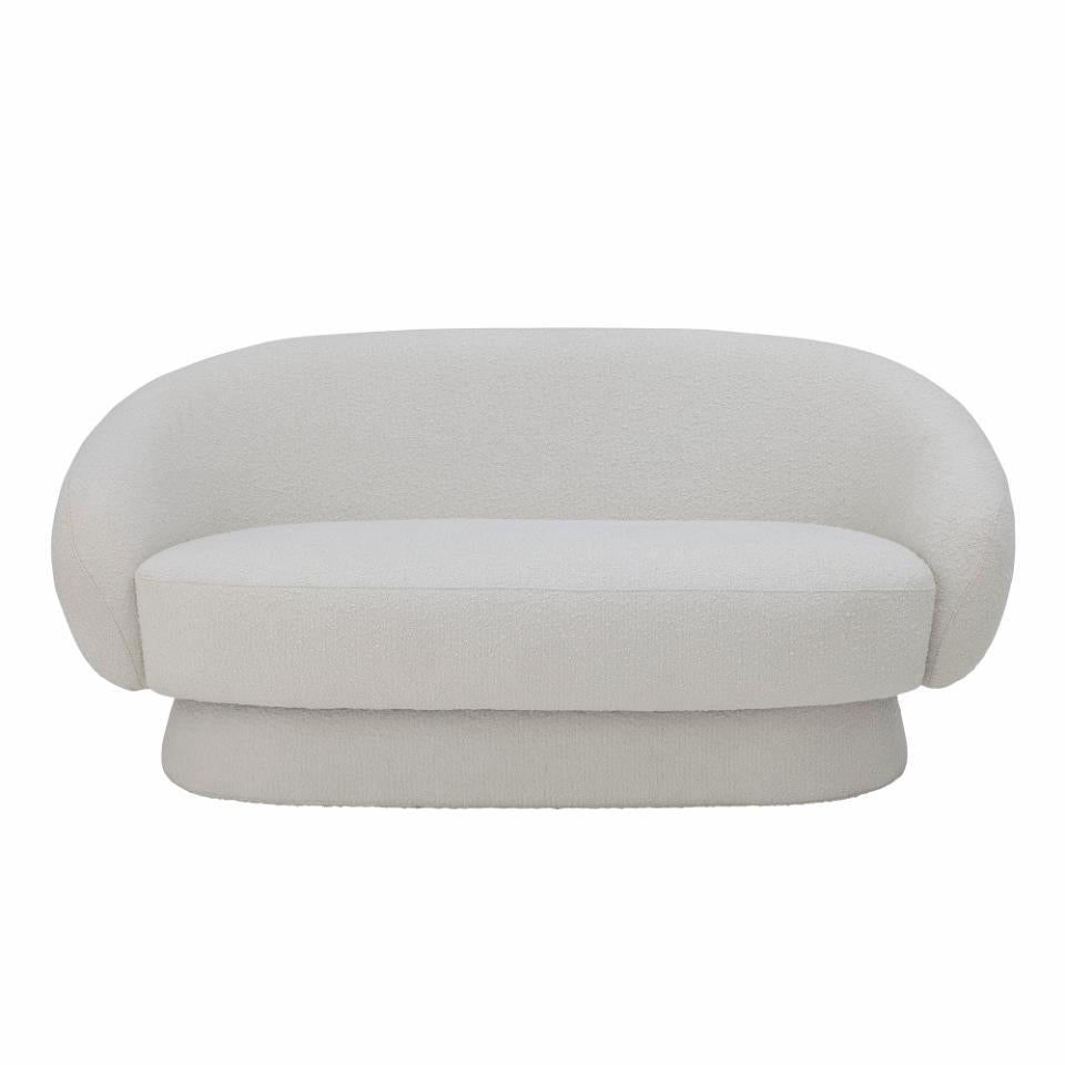 TED sofa, white polyester