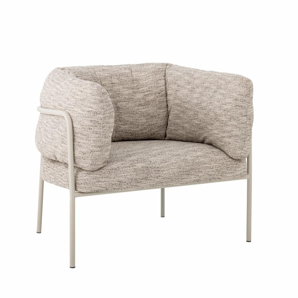 Lounge chair KAREL, natural veneer
