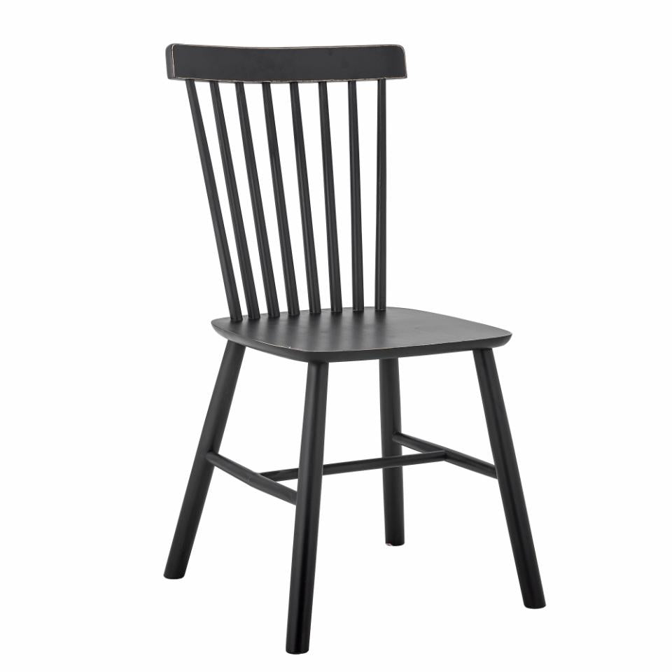 Dining chair MILL, black pine