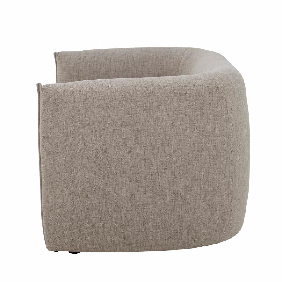Sofa BACIO, natūralus poliesteris