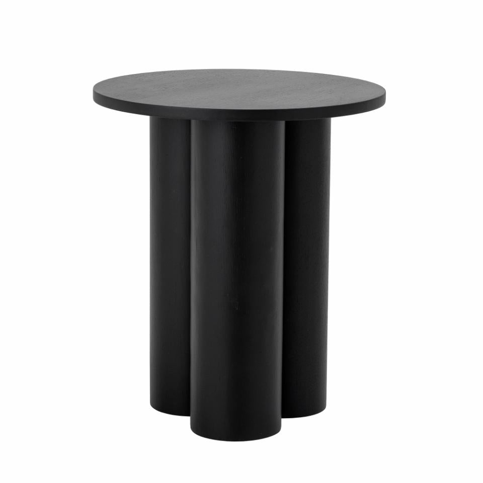 Šoninis staliukas AIO, juoda MDF