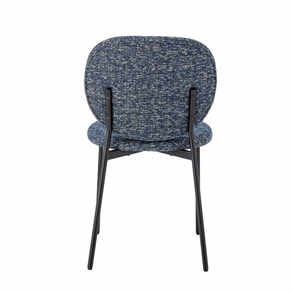 Dining chair PERCEY, blue plywood