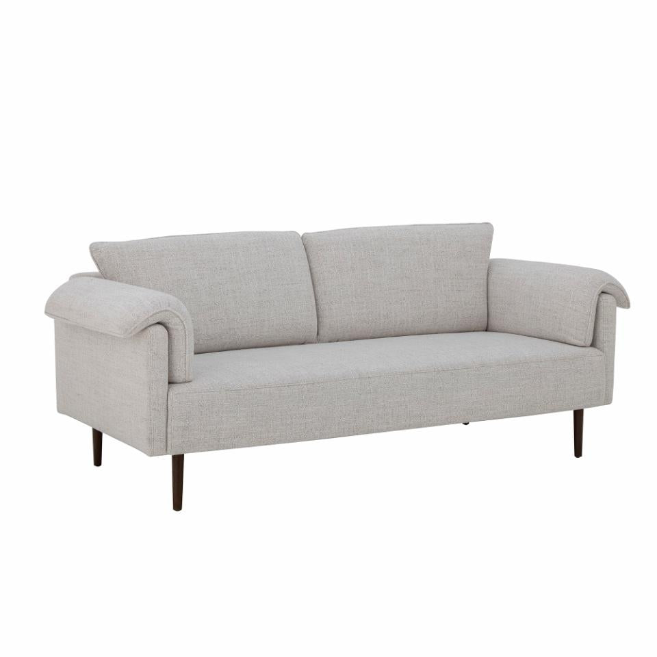Sofa CHESHAM, white polyester