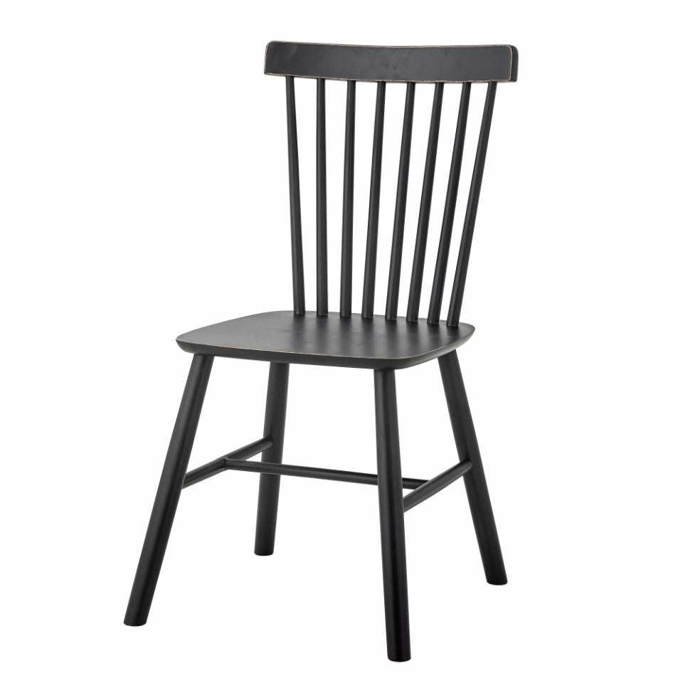 Dining chair MILL, black pine