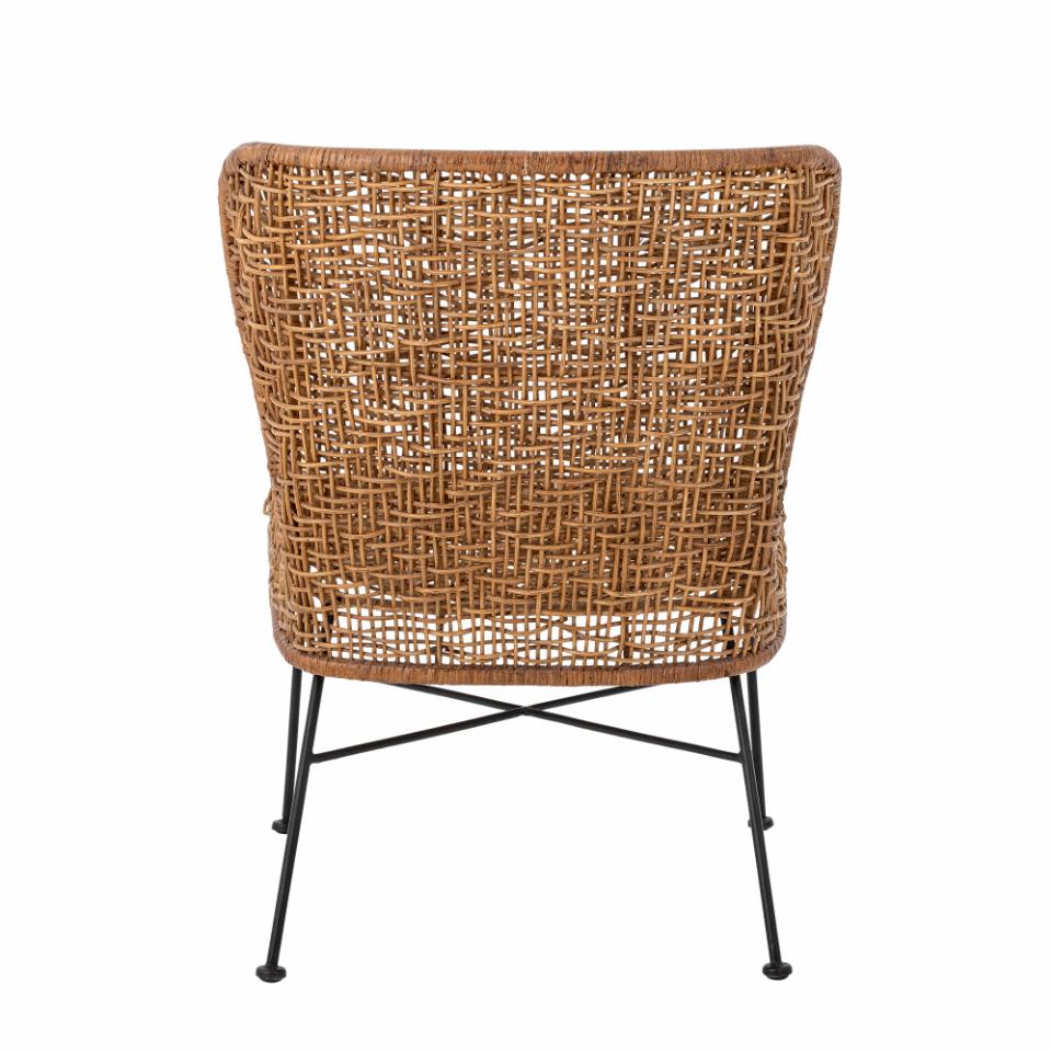 Lounge chair SOMME, natural rattan
