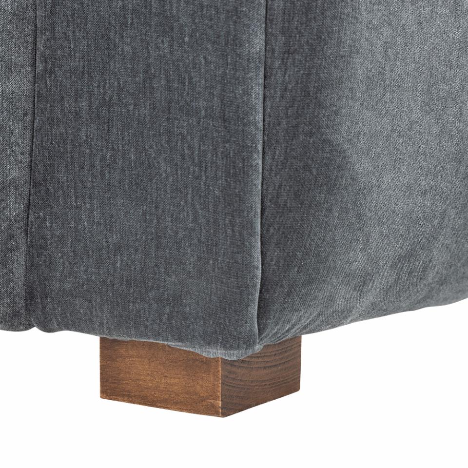 Sofa MALALA, blue polyester
