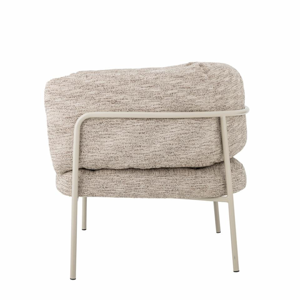 Lounge chair KAREL, natural veneer