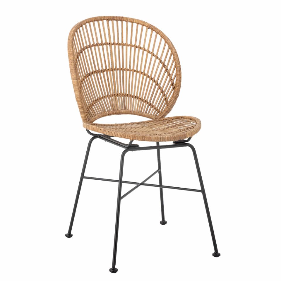Dining chair FIORE, natural rattan