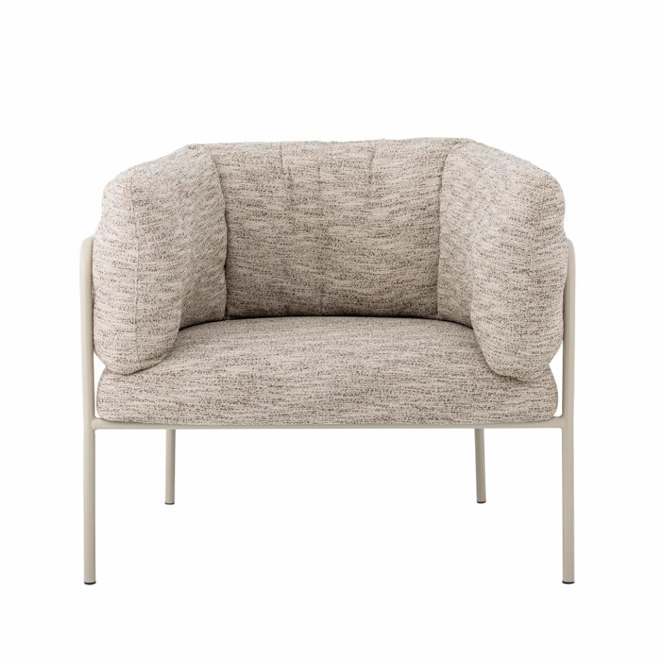 Lounge chair KAREL, natural veneer