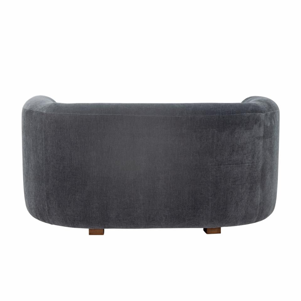 Sofa MALALA, blue polyester