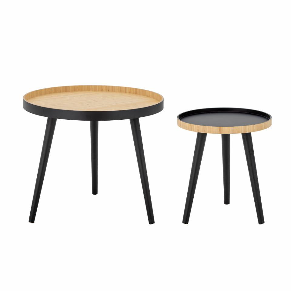 Coffee table CAPPUCCINO, black bamboo