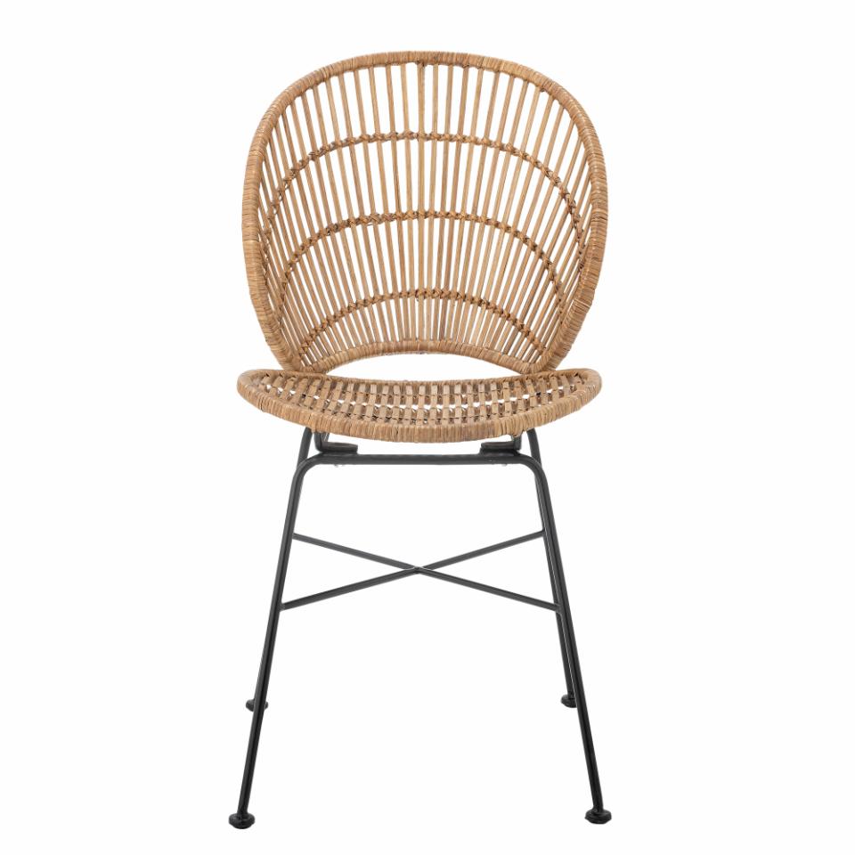 Dining chair FIORE, natural rattan