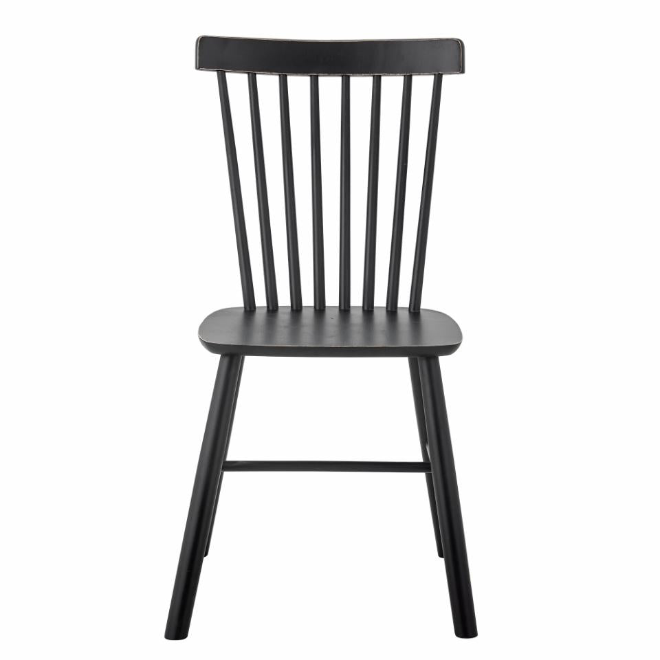 Dining chair MILL, black pine