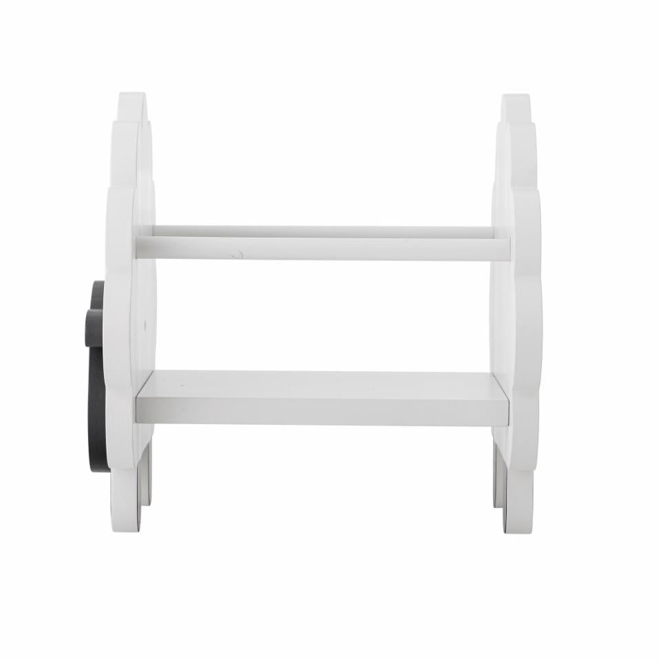 Bookshelf DOLLY, white MDF
