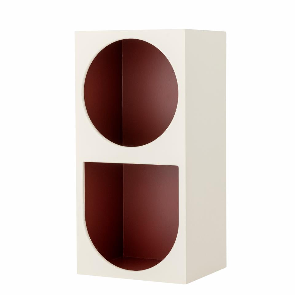 Bookcase GRAPHIA, white MDF