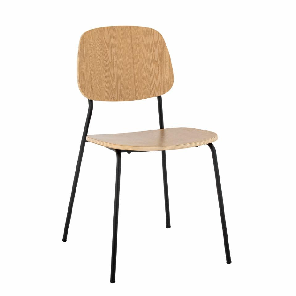 Dining chair MONZA, natural veneer