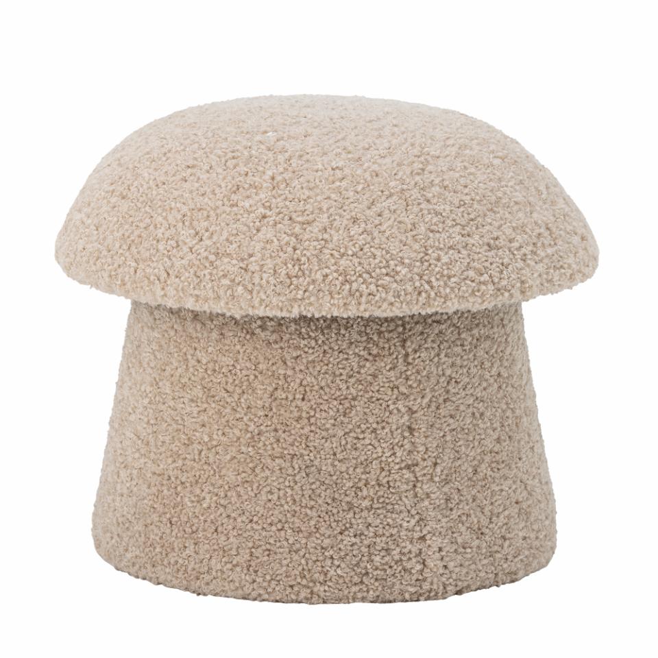Pouf BOCCA, natural polyester