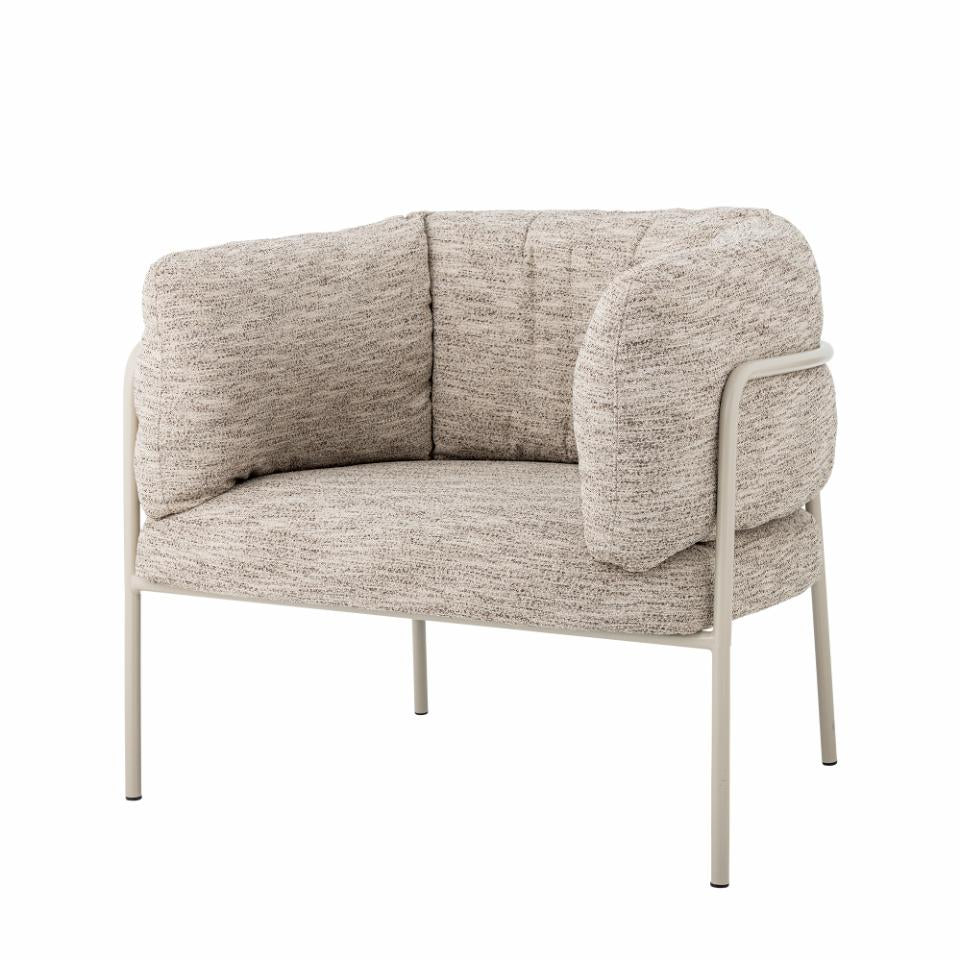 Lounge chair KAREL, natural veneer