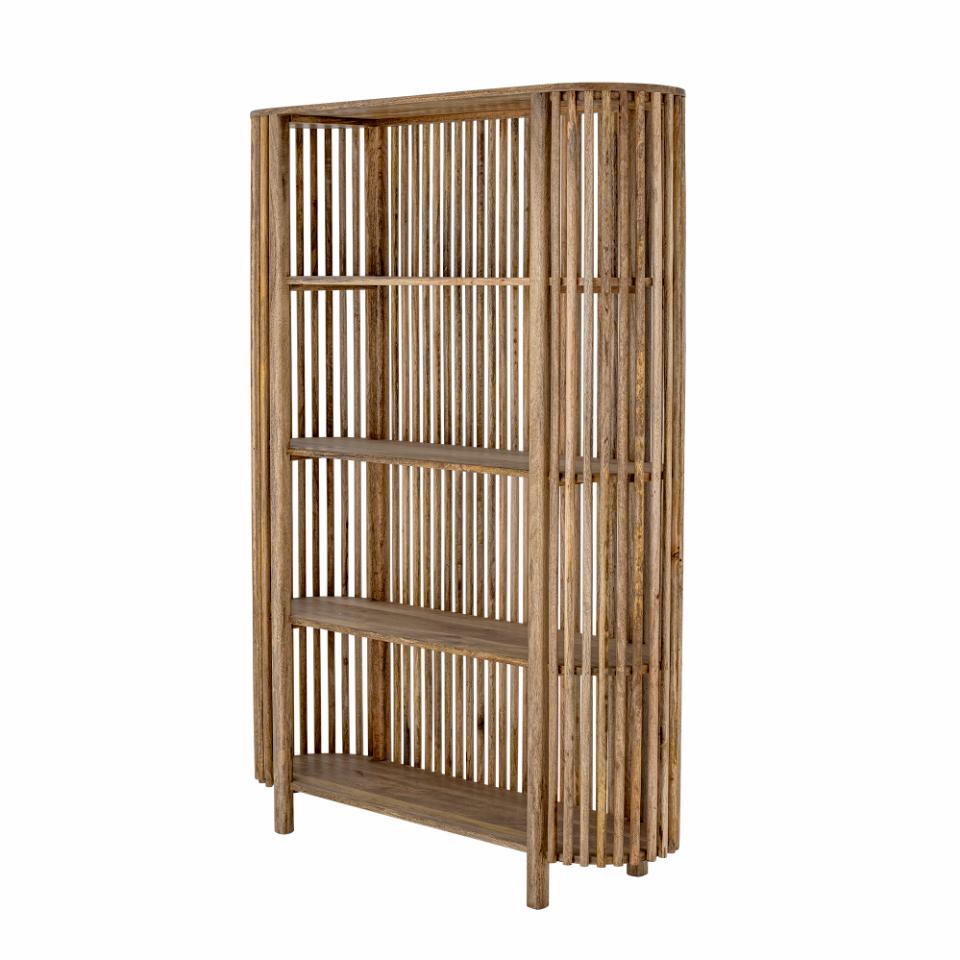 Bookshelf SALI, natural mango