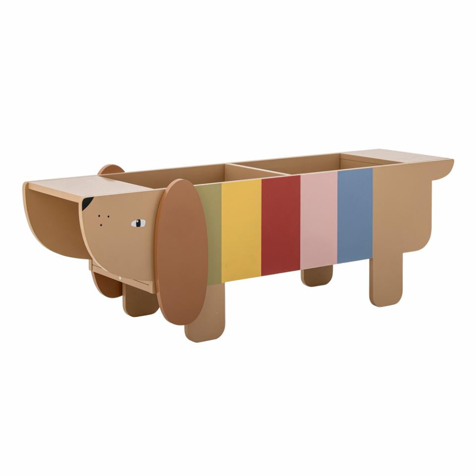 Grāmatu plaukts CHARLIE, raibs MDF