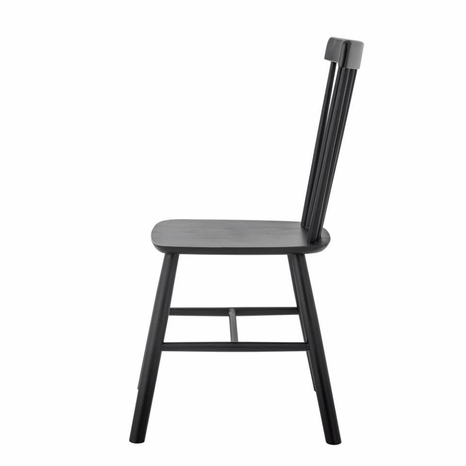 Dining chair MILL, black pine