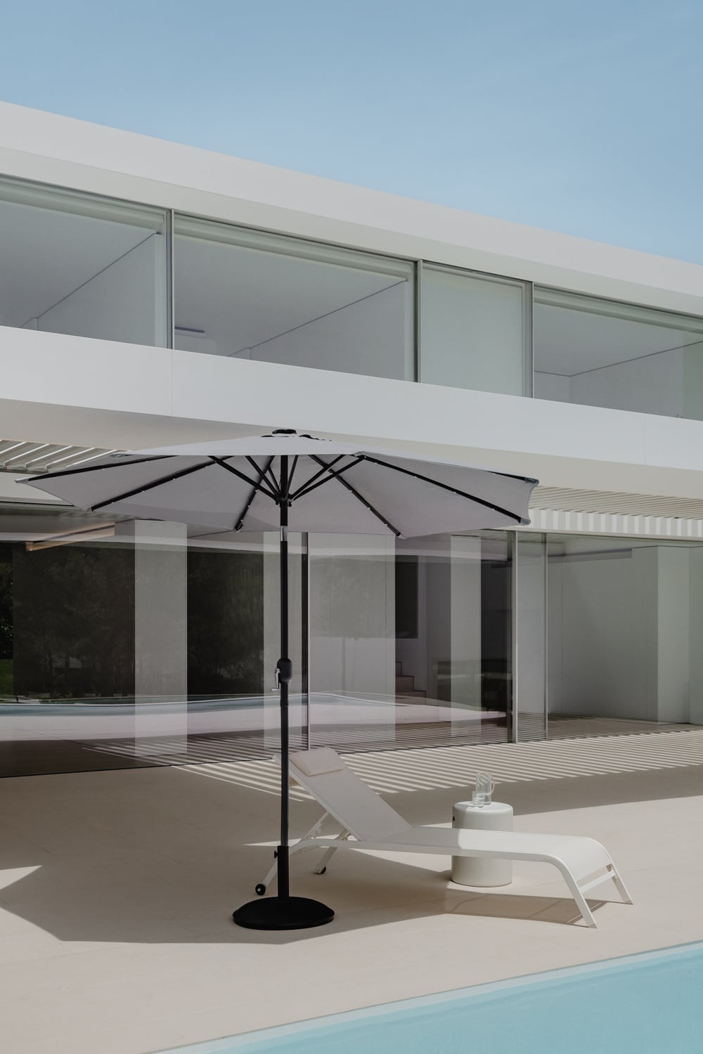 Parasol UZOMBRAS, light pink