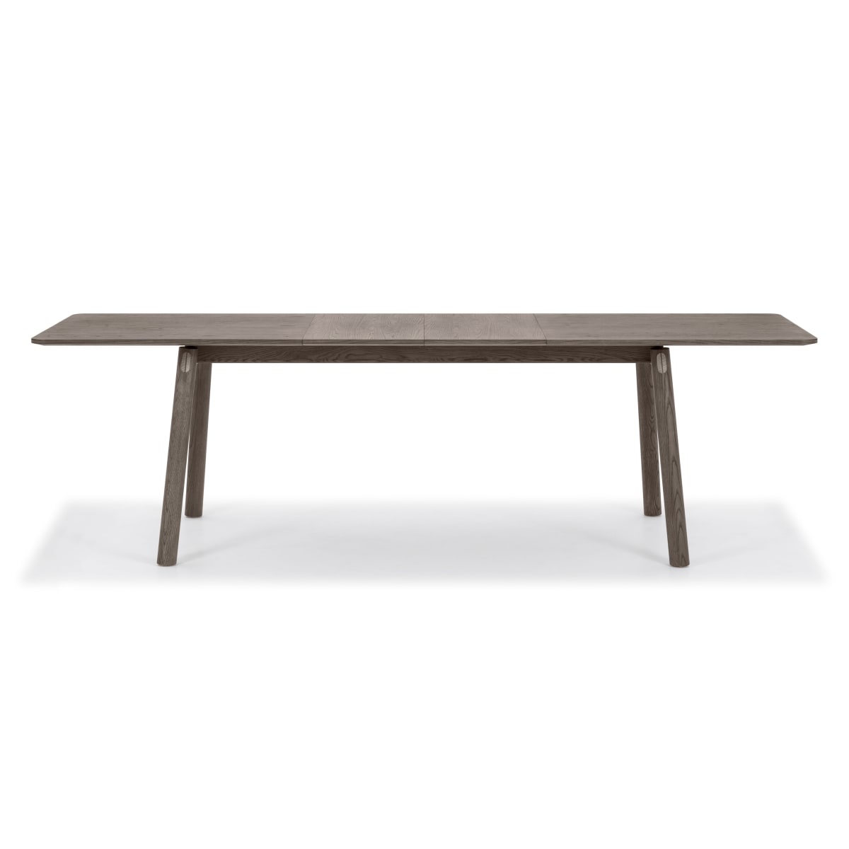 Izvelkams ēdamistabas galds VELOUR, espresso, 180-260 cm