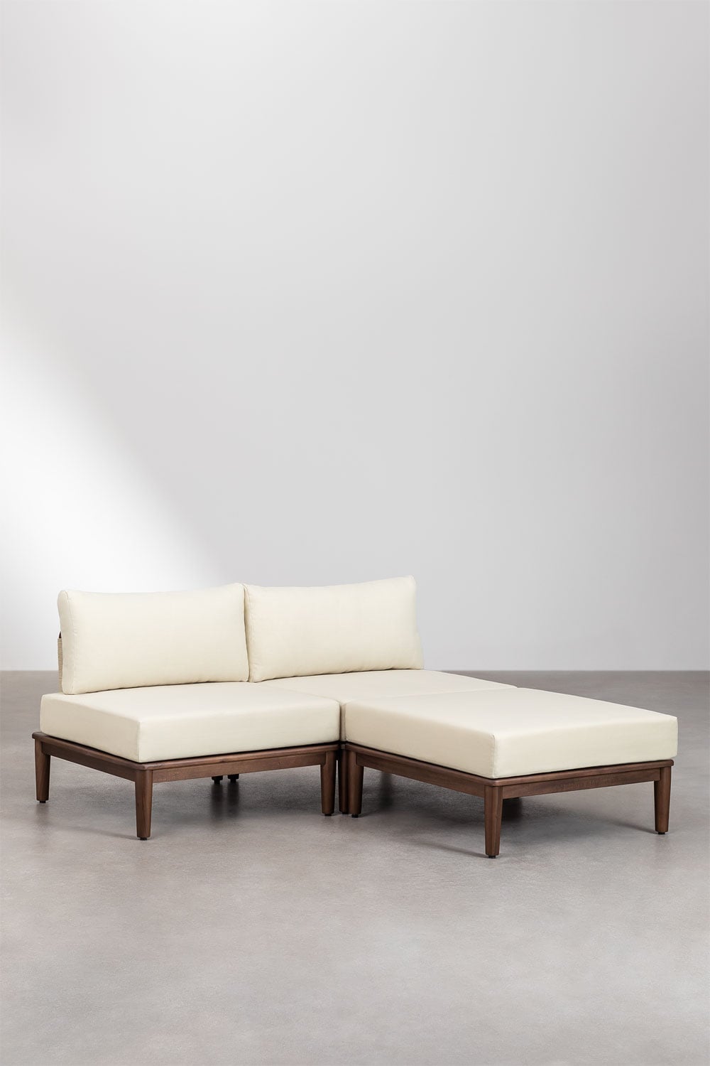 Modulinė sofa DZORELA tamsi akacija spalvos