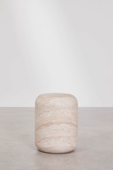 Apaļš kafijas galdiņš ORVIURA Ø100 cm, cements