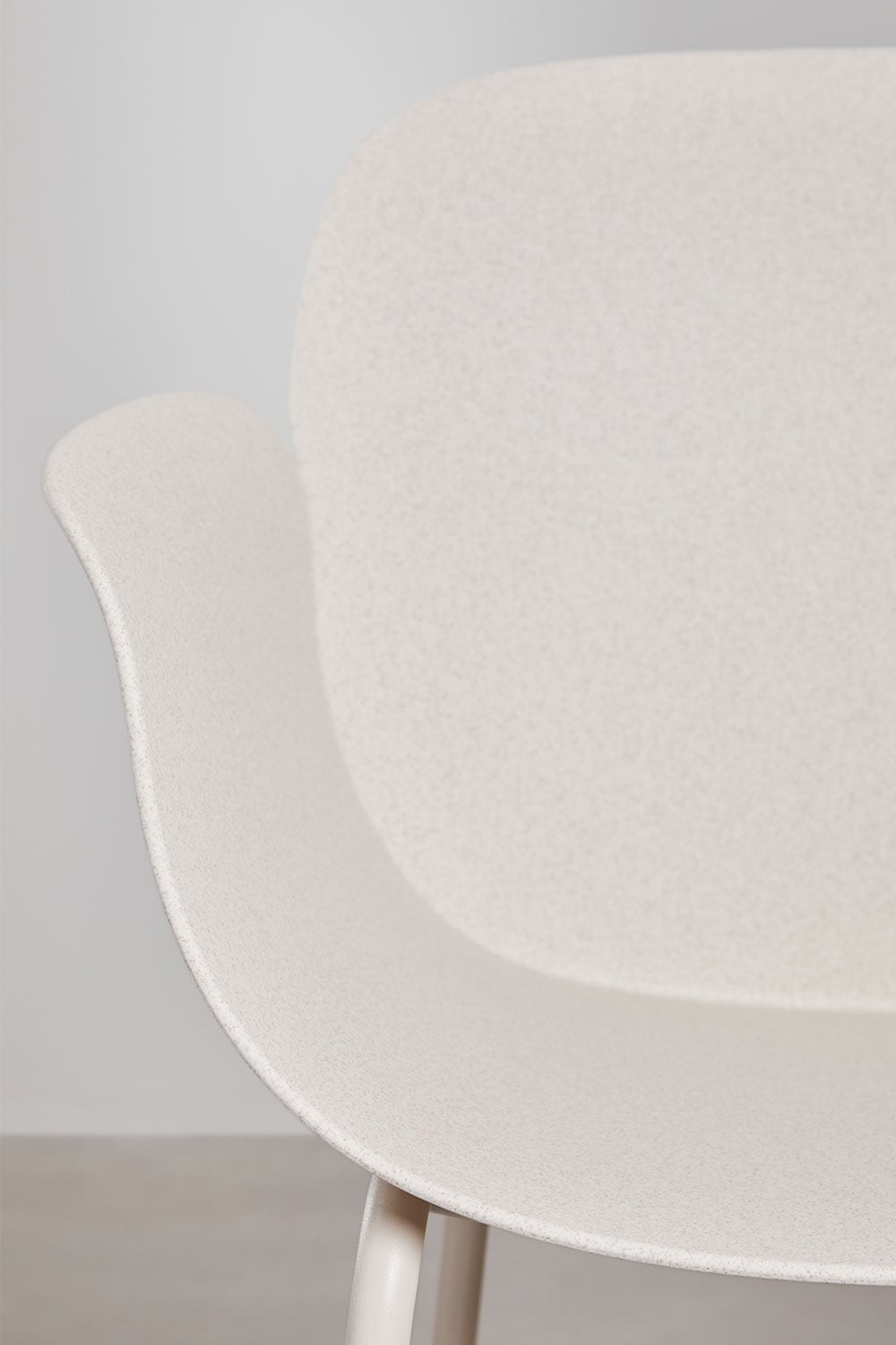 DORIURA high bar stool, white