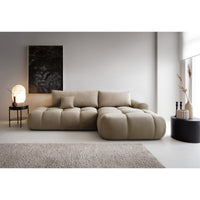 Kampinė sofa TARRA svetainės interjere