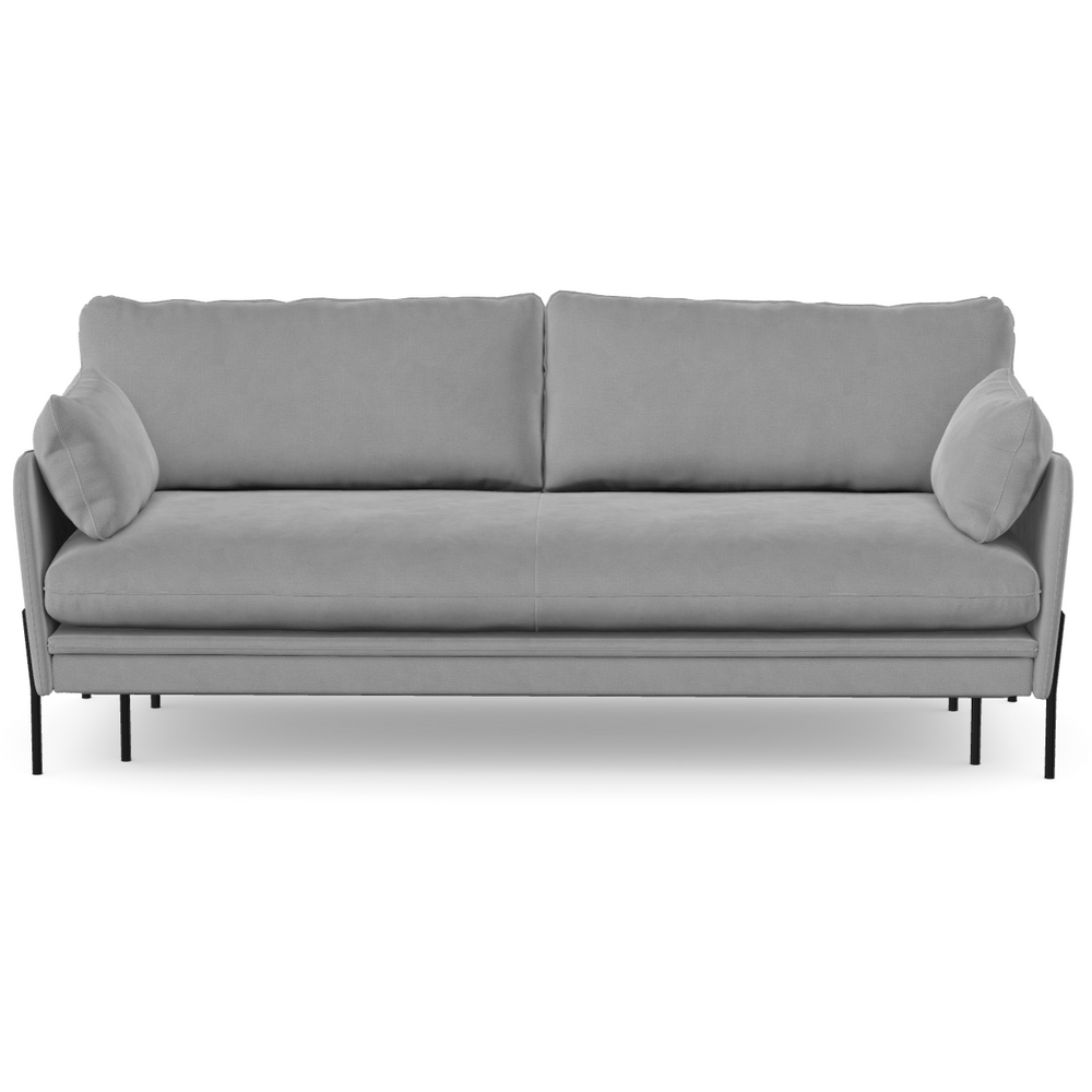 3 vietų sofa lova DONNIE, Gris spalva