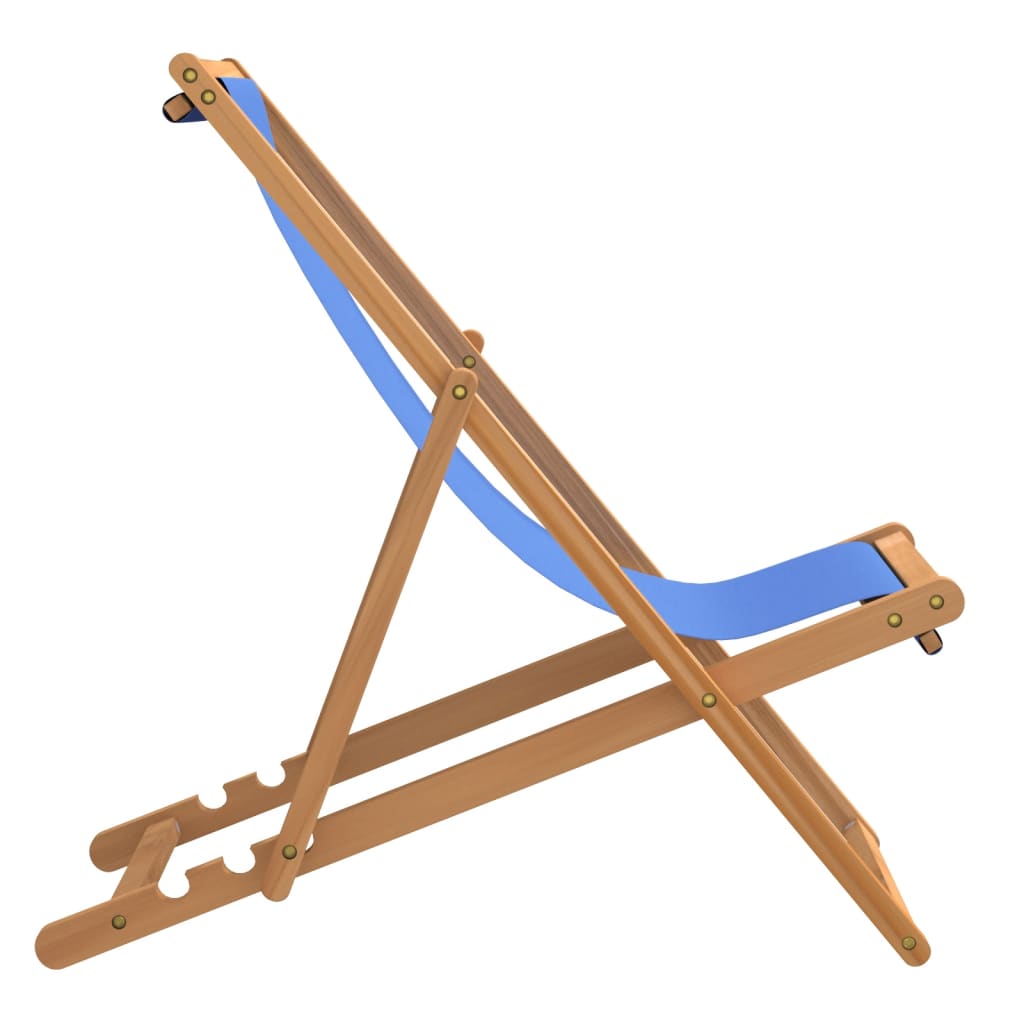 Gultas iš tikmedžio, 56x105x96cm, mėlynas - Namų Idėja