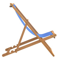 Gultas iš tikmedžio, 56x105x96cm, mėlynas - Namų Idėja