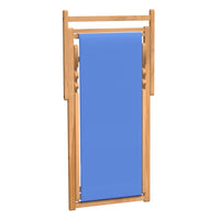 Gultas iš tikmedžio, 56x105x96cm, mėlynas - Namų Idėja