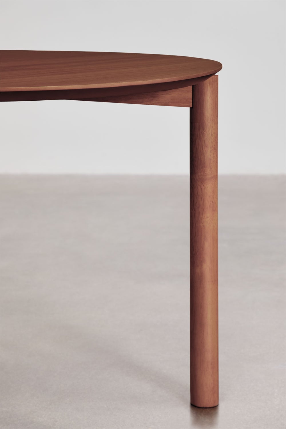 Dining table MODEL, Ø110 cm, wenge color
