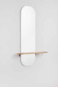 Konsolė su veidrodžiu NOREURA vaizdas iš priekio