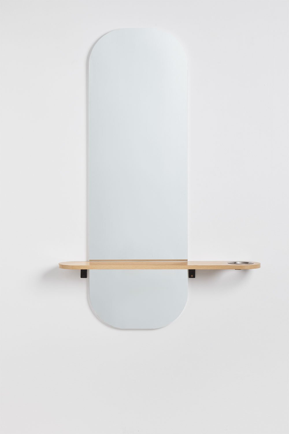 Konsolė NOREURA vaizdas iš šono su lentynėle