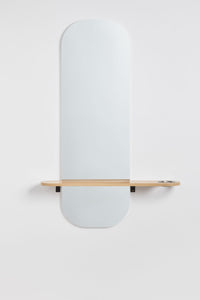 Konsolė NOREURA vaizdas iš šono su lentynėle