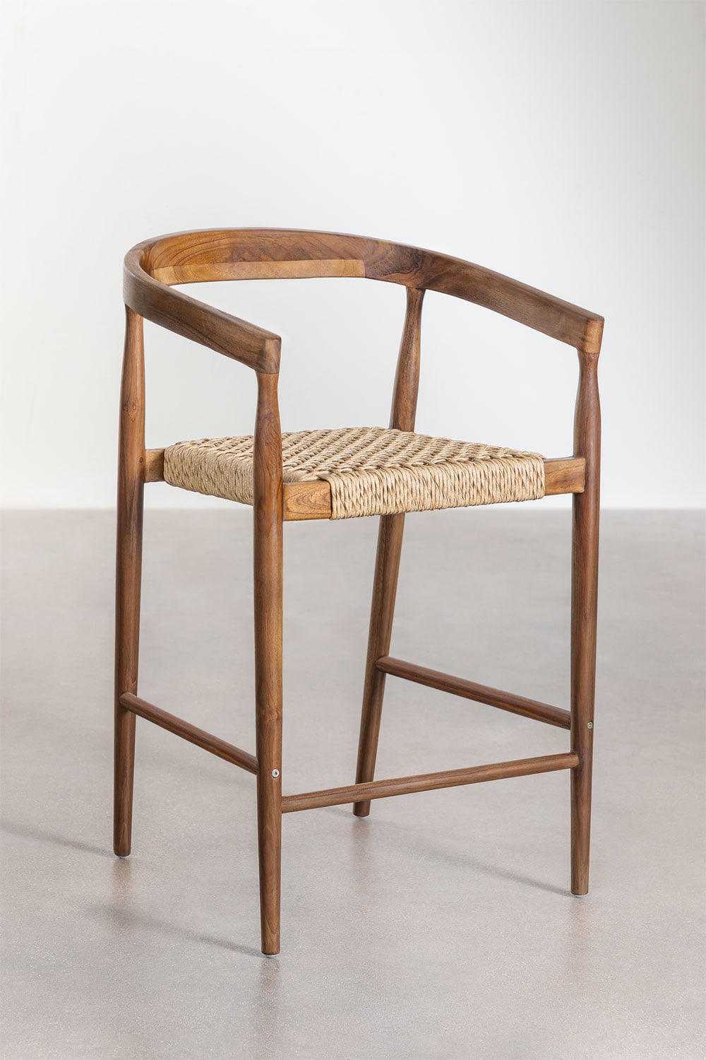 Aukšta lauko kėdė VISBY, tikmedis, 65 cm