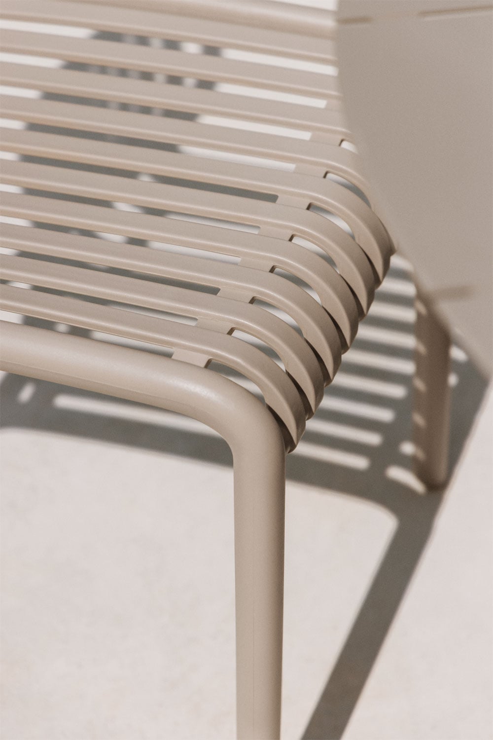 Outdoor chair WENDELL, mocha brown