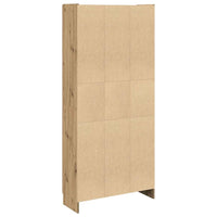 Highboard Artisan ąžuolas 82,5x30,5x185 cm inžinerinė mediena - Namų Idėja